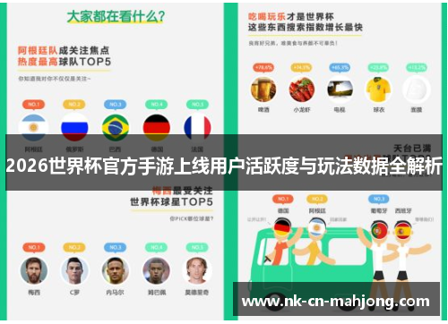 2026世界杯官方手游上线用户活跃度与玩法数据全解析