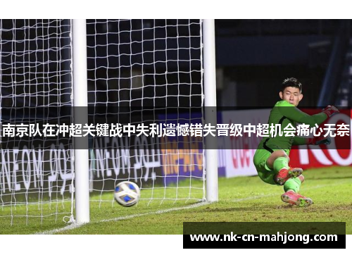 南京队在冲超关键战中失利遗憾错失晋级中超机会痛心无奈